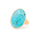 Marco Bicego Lunaria Cocktail Turquoise Ring
