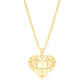 Topper Italia Gold Heart Pendant Necklace