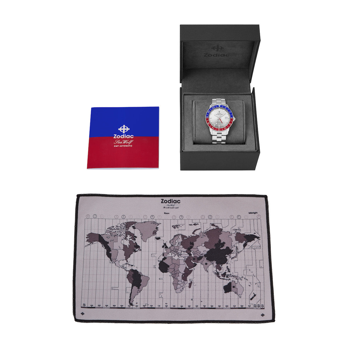 Zodiac Sea Wolf GMT 'Crystal' Topper Edition ZO9408