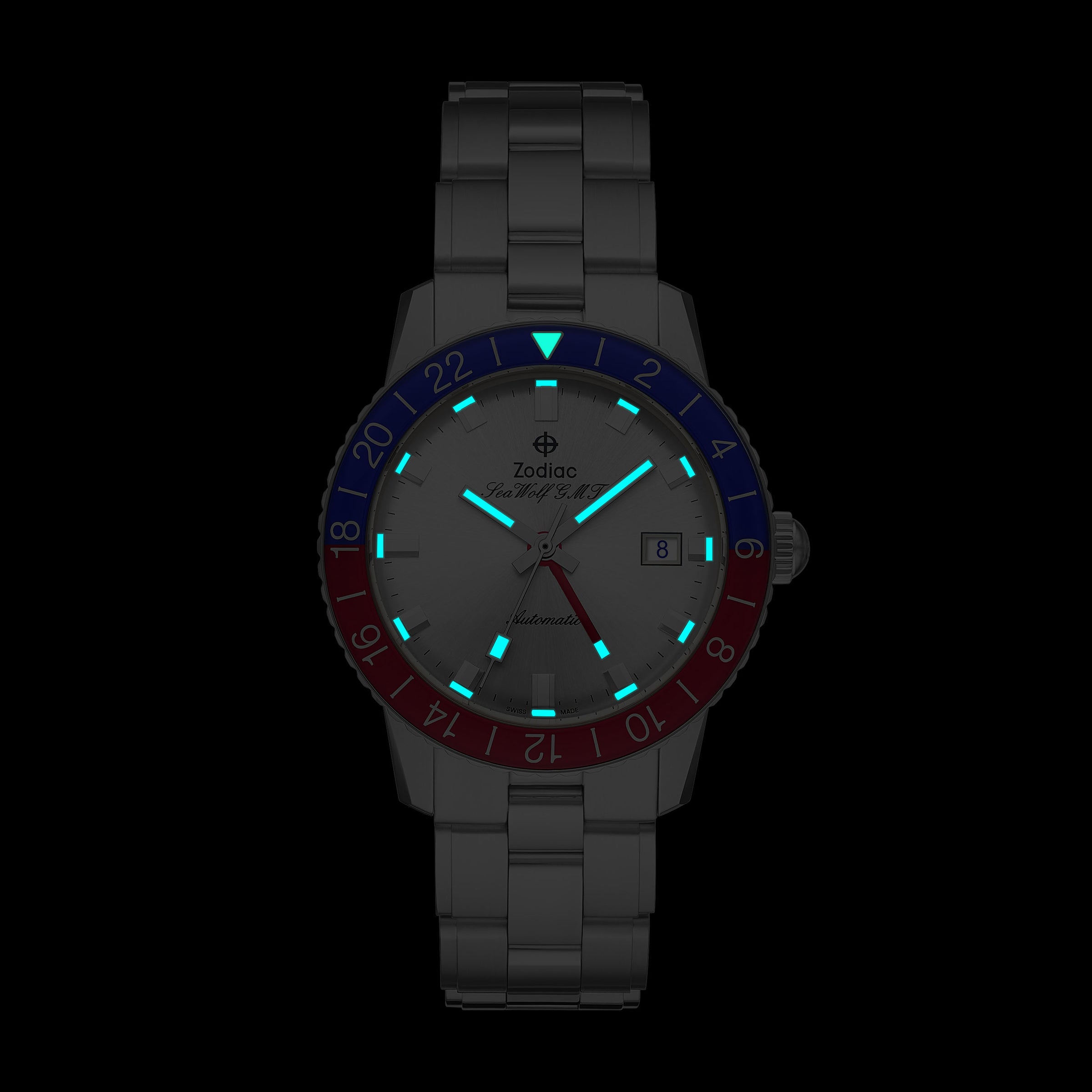 Zodiac Sea Wolf GMT 'Crystal' Topper Edition ZO9408