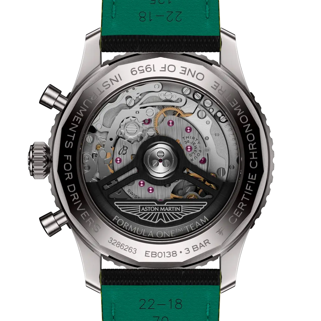 Breitling Navitimer B01 Chronograph 43 Aston Martin Aramco Formula One Team Limited Edition EB01381A1B1X1