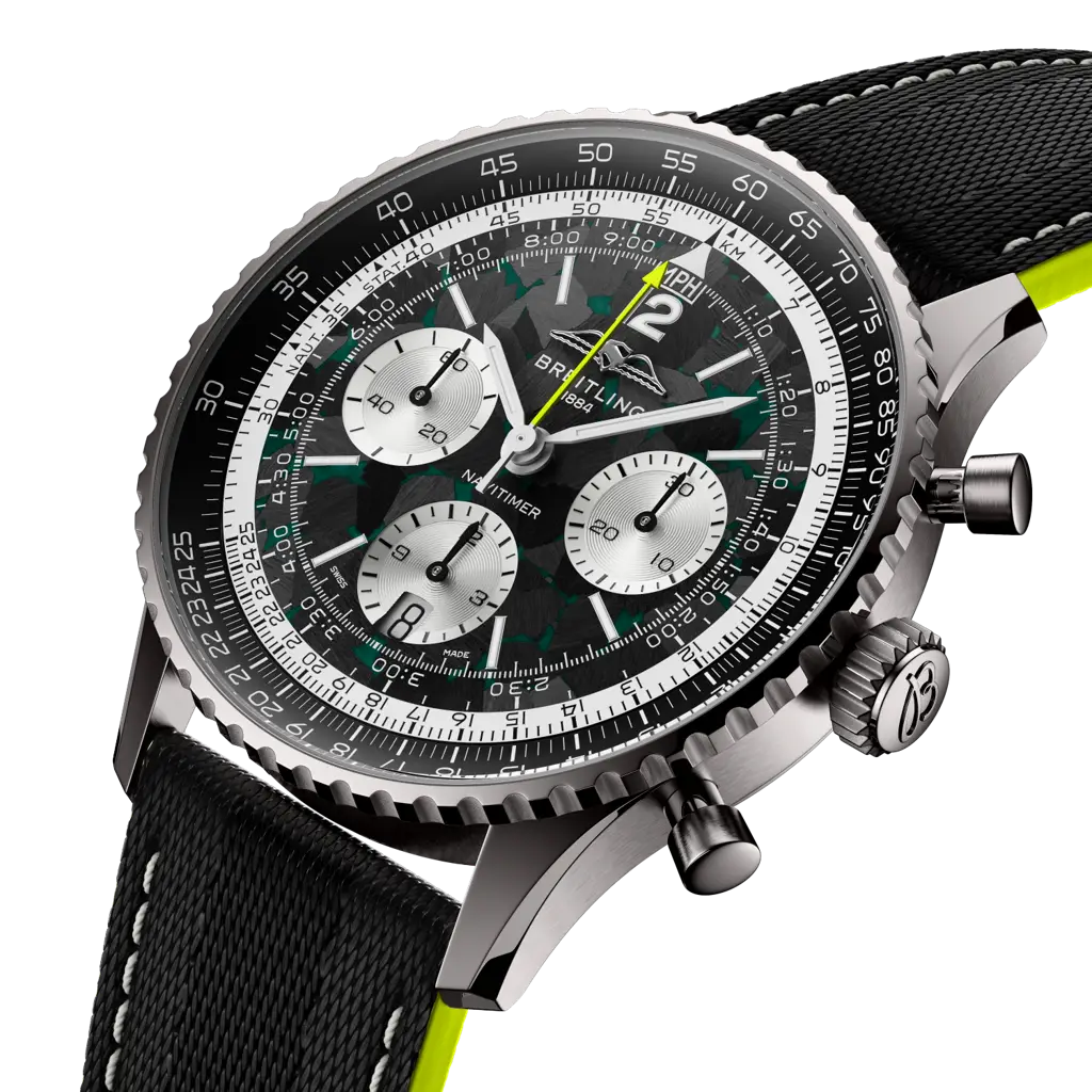 Breitling Navitimer B01 Chronograph 43 Aston Martin Aramco Formula One Team Limited Edition EB01381A1B1X1