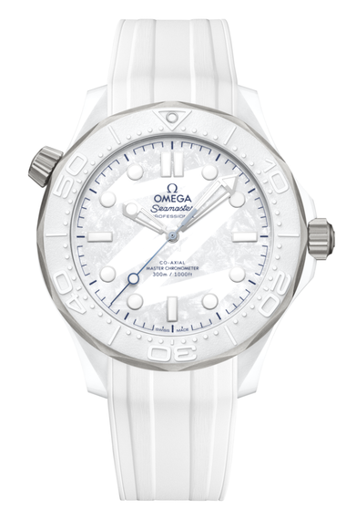 Omega Seamaster Diver 300M Milano Cortina 2026 White Ceramic 522.92.44.20.04.001